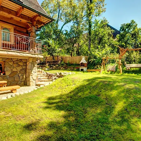 Willa Olsza Wood House & Mountain View & Sauna-2