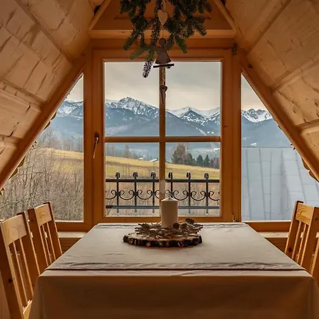Willa Olsza Wood House & Mountain View & Sauna-3
